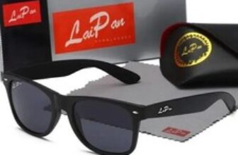 NEW RB Sunglasses Rectangular Polarized Sunglasses Black Frame UV Blocking