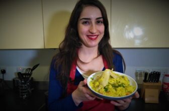 Rice with chicken / Spanish recipes with Sofia