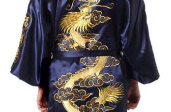 Dressing Gown Bath Robe Nightwear Men’s Japanese Chinese Kimono