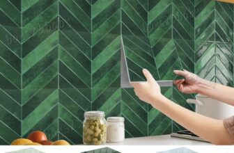 10-60X Self Adhesive Tile Stickers Backsplash Bathroom Kitchen Stick Wall Tiles