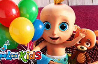 Johny Johny Yes Papa + Peek a Boo | Learn Colors with Balloons and Balls – Kids Songs
