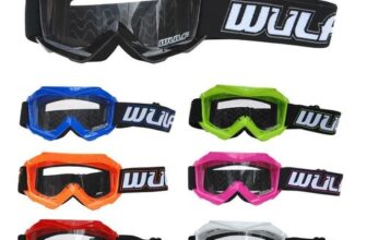Wulfsport Cub Tech Motocross Goggles Kids Motorbike Enduro Off Road Quad ATV