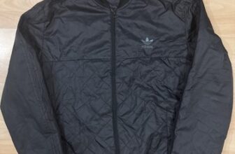 adidas quilted bomber jacket