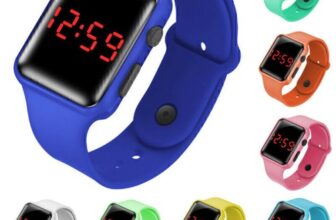 Unisex Toddler Kids Samrt Watch Silicone LED Sport Watch Digital Wrist Watches