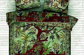 Bedding Set Queen Size Duvet Cover Mandala Hippie Gypsy Indian Quilt Cover Boho