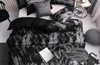 3pcs Duvet Cover Set with Pillow Case Double Queen/King Set for Couples/Singles