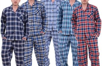Mens Pyjama Set Yarn Dyed Woven Check Cotton Blend Loungewear Regular Big Size