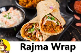 Rajma Wrap Recipe | Quick & Healthy Protein Wrap (Ready in 15 Mins)