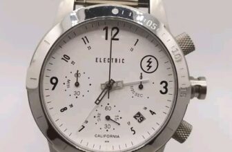 Electric Men’s EW0020010002 FW02 White Chronograph Stainless Steel Field Watch