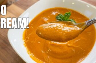 Roasted Tomato Basil Soup (Better Than Any Restaurant!)