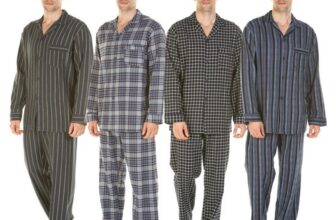 Haigman Brushed Cotton Pyjamas Mens Long Sleeve Tailored Button Pyjama Set