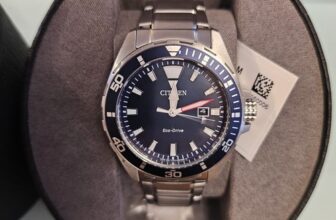 Citizen Men’s Eco-Drive Stainless Steel Bracelet Watch
