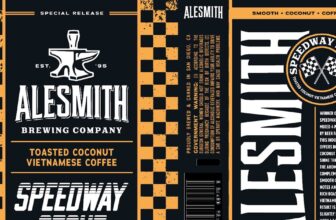 AleSmith Adding Toasted Coconut Vietnamese Coffee Speedway Stout – mybeerbuzz.com