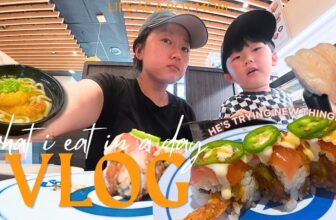 From Pool Day to Sushi Date… Then He Shocked Me #vlog #sushi #momandsongdate