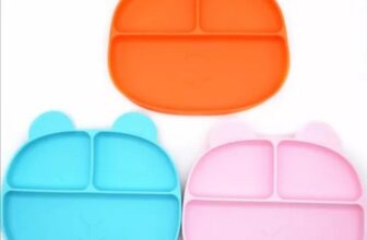 Baby Silicone Suction Plate Kids Feeding Silicone Bowl Toddlers weaning BPA free