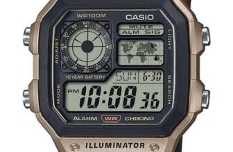 CASIO Men Digital Quartz Casual Watch Classic Dress Multicolor Dial Waterproof R