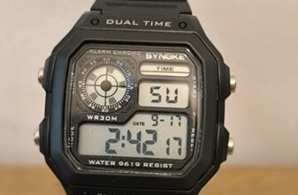 SYNOKE Digital Watch styled On Casio AE1200 series/Casio Royale Waterproof Black