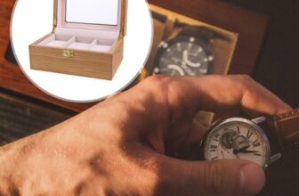 Watch Case Cases for Men Wooden Box Watches Organizer Storage