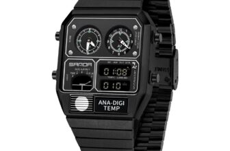 Sanda Multifunction Watch – Citizen Ana Digi Temp Homage✅