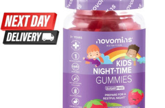 Kids Sleep Gummies Chewable Kids Night Time Support Supplement Bed Time