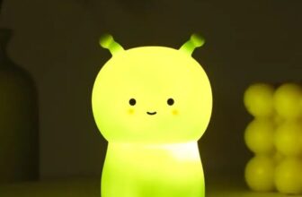 Cute Kids Night Light, soft glow Night Lamp Battery Powered Night Light for Kids