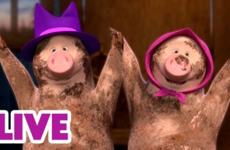 🔴 ПРЯМОЙ ЭФИР! LIVE Маша и Медведь 👱‍♀️🐻 Все серии про дружбу 🎬🍿👫