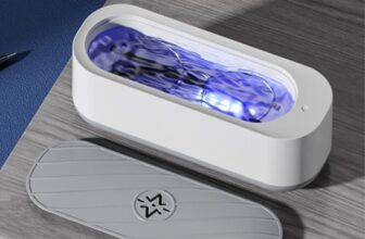 Ultrasonic Cleaner Sonic Wave Tank Glasses Watch Jewellery Cleaning Machine UK