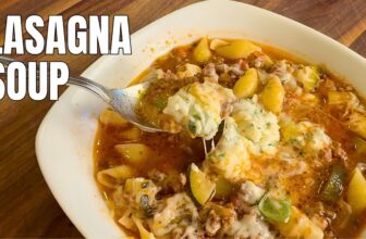 Better Than Lasagna? Easy High-Protein Lasagna Soup (Gluten Free)