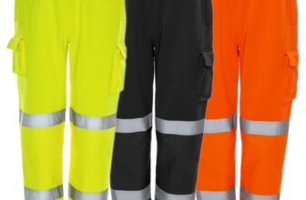 Mens Hi Viz Vis Work Fleece Bottoms Safety Sweat Pants Jogging Trousers Joggers