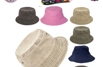 Stonewashed Cotton Bucket hat UV Sun Protection Breathable Beach Holiday Travel
