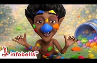भूत को पसंद आए रंग! – Bhoot Aaya – Learn Colours Song | Hindi Rhymes & Kids Cartoons | Infobells