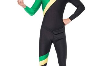 Mens Jamaican Sporting Hero Comedy Fancy Dress Costume
