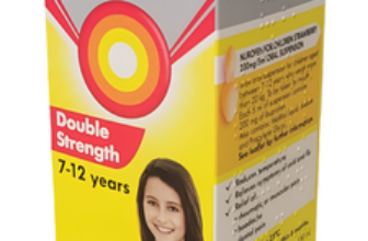 Nurofen For Children Oral Susp -Strawberry Flavour 7-12 Years- 200mg/5ml – 100ml