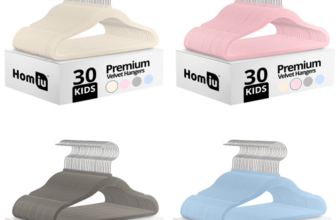 Baby Toddler Children Kids Velvet Clothes Hangers Coat Trouser Space Saver Slim