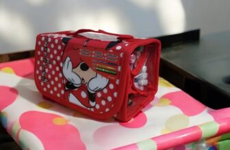 Kids Art Case Minnie Mouse, 38 Pieces Kids Colouring Case-Kids Gift Set