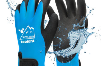 100% Waterproof Gloves for Men and Women, Winter Work Gloves for Cold Weather, T