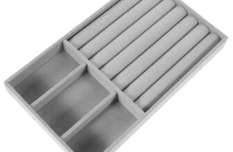 Jewelry Organizer Tray for Drawer Jewelry Display Tray Stackable Jewelry