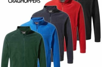 Craghoppers Mens Full Sleeve Expert Full Zip Fleece Jacket 2 Zipped Pockets
