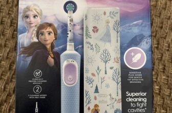 Oral-B Pro Kids Electric Toothbrush with Frozen Stickers & Travel Case Age 3+