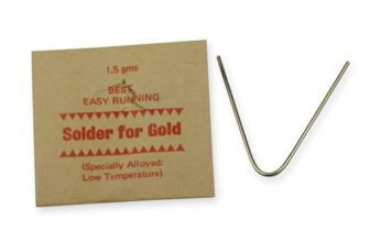 GOLD SOLDER STRIPS 1.5g repairs jewellery rings ect jewellers craft arts Tools