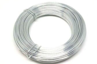 30 Metre 0.6mm Thin Craft Florist Wire Jewellery Making Silver 30m