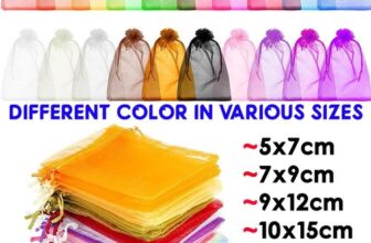 All Size Organza Gift Bags Wedding Party Favour Jewellery Candy Pouches