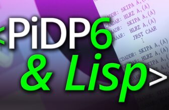 PiDP6 & Lisp – Computerphile