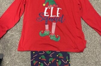 Christmas Pajamas Elf Large