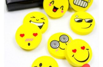 8-16pk Cute Faces Erasers Kids Rubbers Party Gift Bag Fillers Christmas Stocking