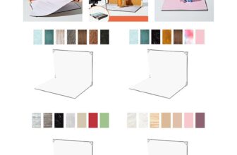 Photography Background Kit Photoshoot Props for Food Small Product Jewelry