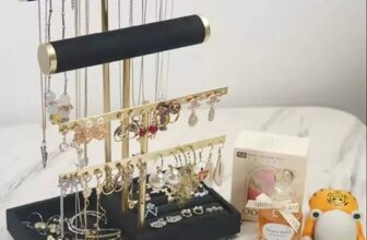 3 Tier Bracelet Display Jewelry Holder Organizer for Bracelet Necklace Earrings