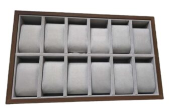 Watch Display Tray Jewelry Bracelet Storage Case for Drawer Dresser Counter