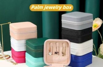 Small Portable Jewellery Box Storage Organizer Women/Girl Storage Travel Case UK