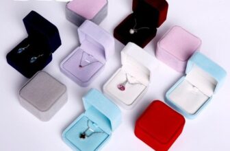 Presentation Necklace Pendant Jewelry Box Velvet Necklace Organizer  Necklace
